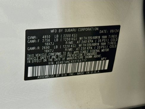 Used 2025 Subaru Outback Limited AWD/4WD image 40