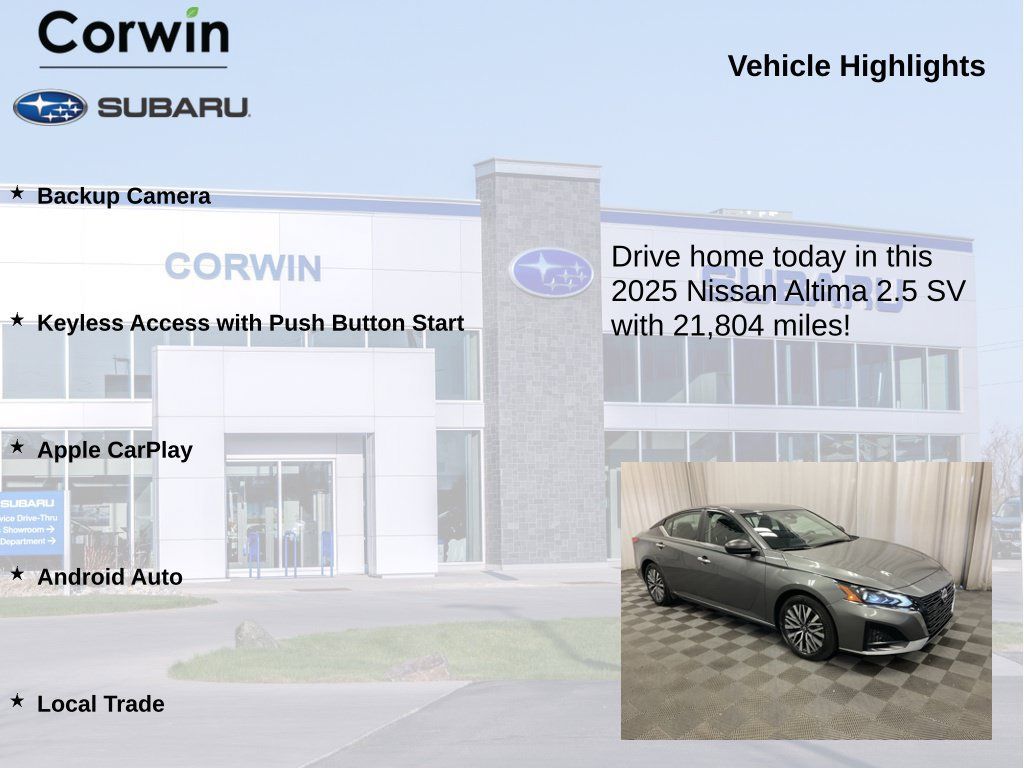 Used 2025 Nissan Altima 2.5 SV FWD image 6