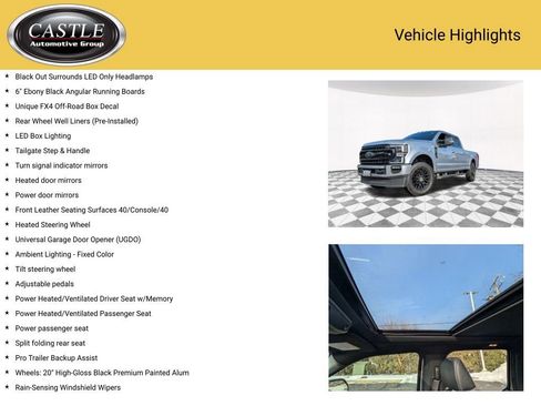 Used 2022 Ford F250 Lariat w/ Black Appearance Package image 13