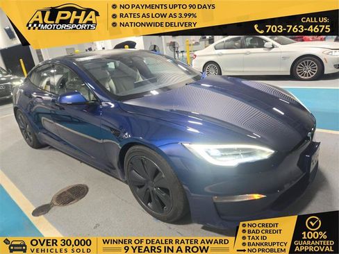 Used 2022 Tesla Model S AWD/4WD image 1