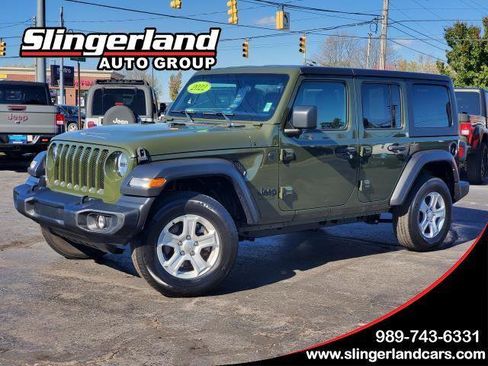 Used 2022 Jeep Wrangler Unlimited Sport image 1