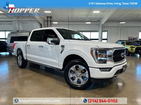 Used 2021 Ford F150 Platinum w/ Equipment Group 701A High image 1