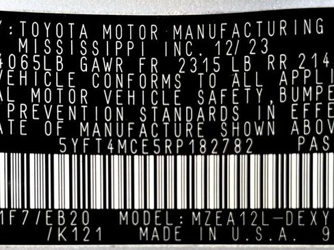 Certified 2024 Toyota Corolla XSE FWD image 24