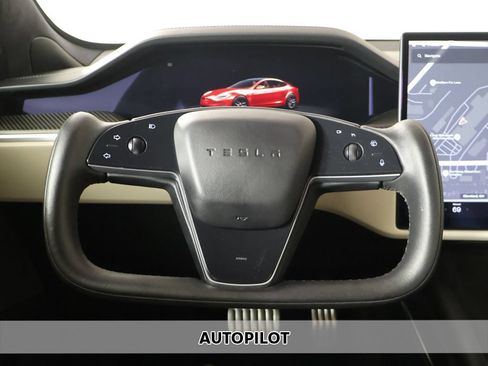 Used 2021 Tesla Model S Plaid AWD/4WD image 3