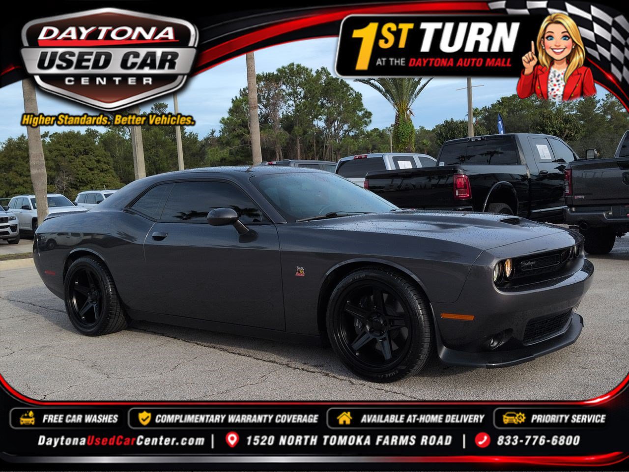 Certified 2023 Dodge Challenger R/T Scat Pack w/ Plus Package RWD image 1