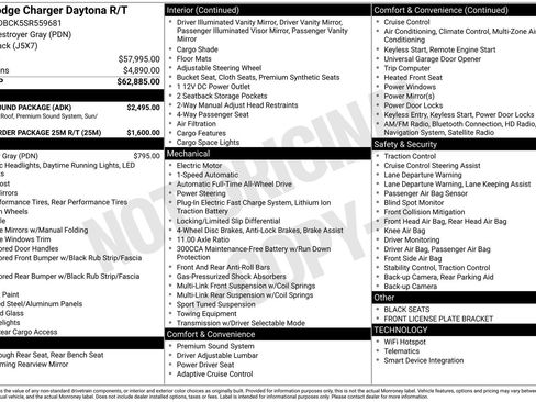 New 2025 Dodge Charger R/T w/ Sun & Sound Package image 23