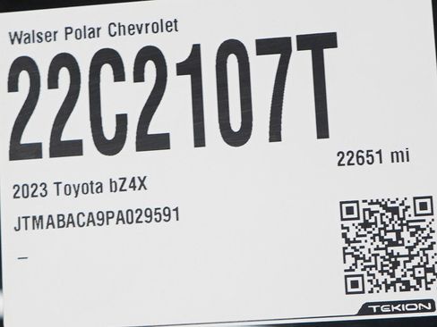 Used 2023 Toyota bZ4X XLE w/ Weather Package image 30