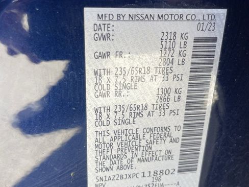 Used 2023 Nissan Murano SV image 27