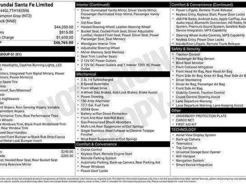 New 2026 Hyundai Santa Fe Limited FWD image 28