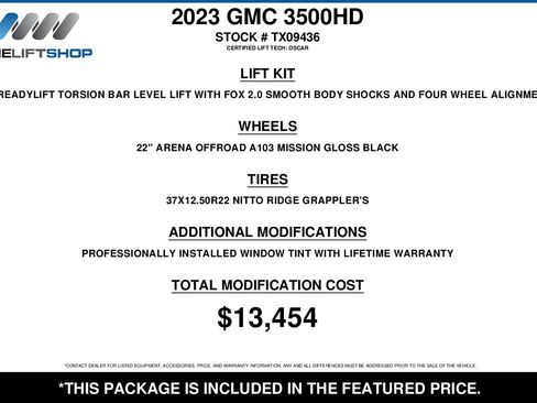 Used 2023 GMC Sierra 3500 Denali w/ Denali Ultimate Package AWD/4WD image 2