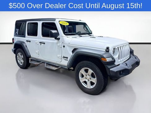 Used 2021 Jeep Wrangler Unlimited Sport AWD/4WD image 3