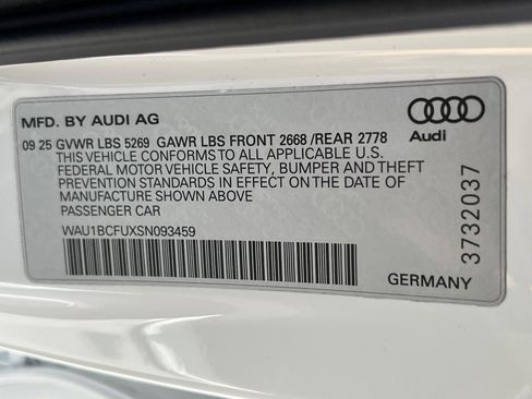 New 2025 Audi A5 2.0T Premium image 27