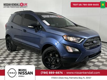 Used 2021 Ford EcoSport SES