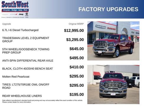 New 2026 RAM 2500 Tradesman image 11