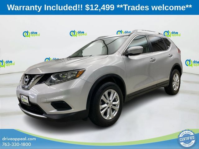 Used 2015 Nissan Rogue SV w/ SV Moonroof Package AWD/4WD image 2
