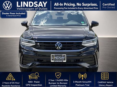 Certified 2024 Volkswagen Tiguan SE R-Line AWD/4WD image 3