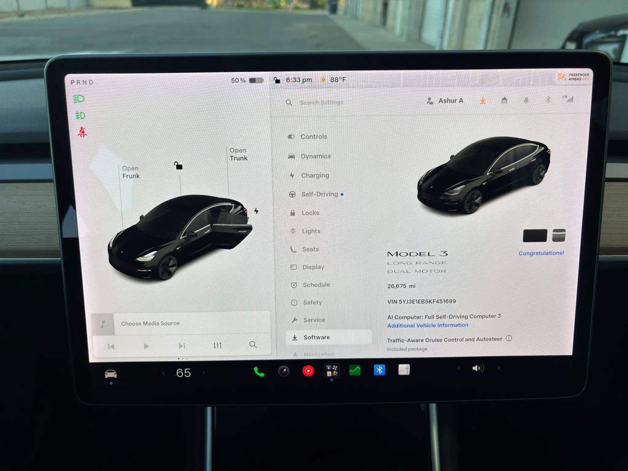 Used 2019 Tesla Model 3 Long Range AWD/4WD image 20