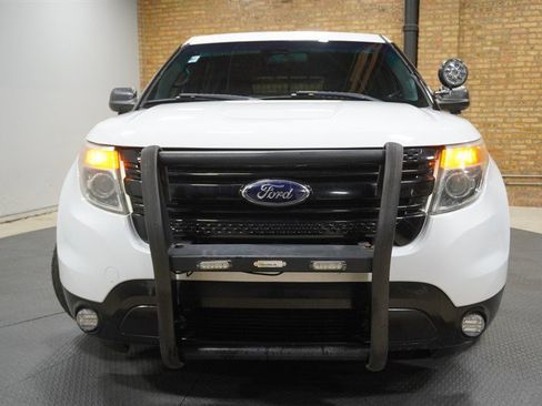 Used 2015 Ford Explorer Police AWD Red/Blue Visor Ligh image 4