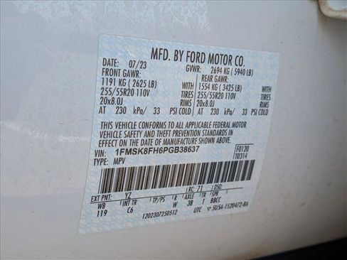 Used 2023 Ford Explorer Limited image 25