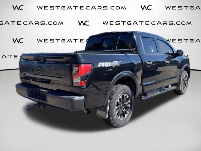 Used 2021 Nissan Titan PRO-4X w/ Off Road Protection Package AWD/4WD image 7