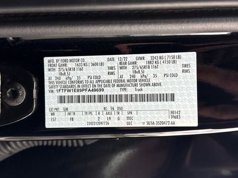 Used 2023 Ford F150 XLT w/ Equipment Group 302A High image 23