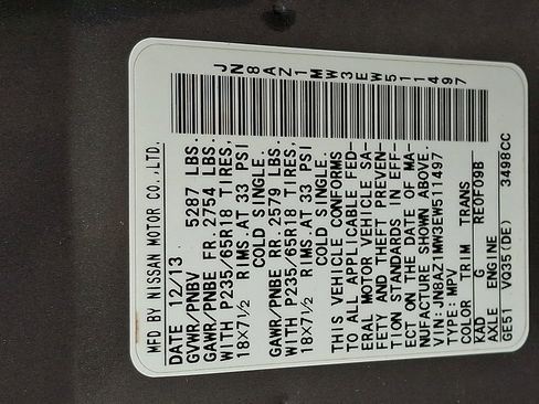 Used 2014 Nissan Murano SL w/ Navigation Package AWD/4WD image 26