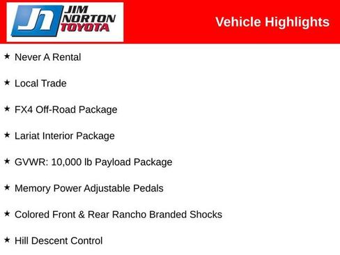 Used 2016 Ford F250 Lariat w/ Lariat Interior Package AWD/4WD image 4