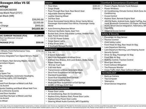 Used 2019 Volkswagen Atlas SE w/ Panoramic Sunroof Package image 18