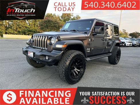 Used 2021 Jeep Wrangler Unlimited Sport AWD/4WD image 1