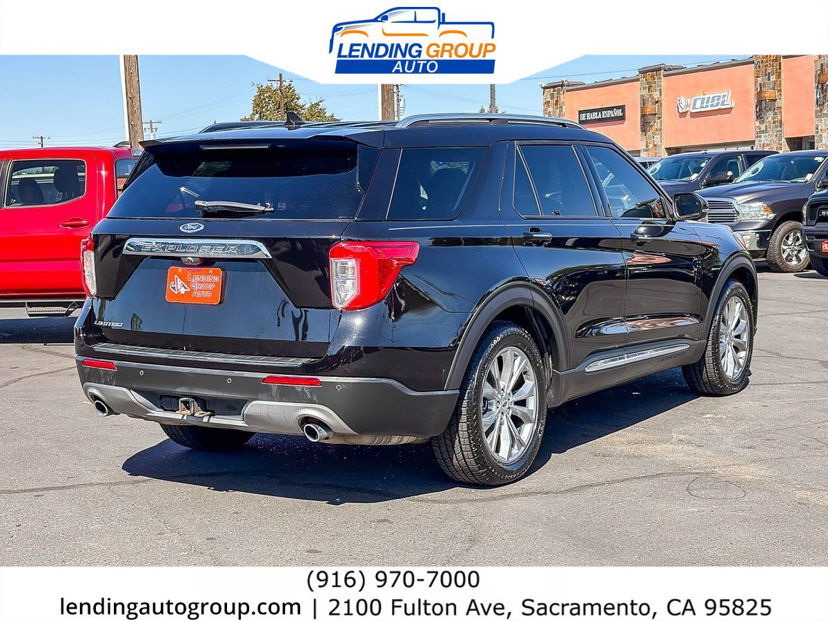Used 2021 Ford Explorer Limited w/ Class III Trailer Tow Package RWD image 4