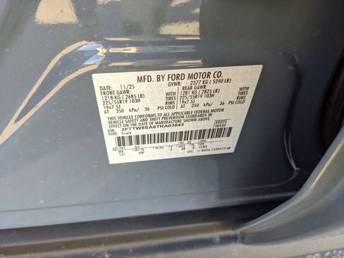 New 2026 Ford Maverick Lariat w/ Black Appearance Package image 36