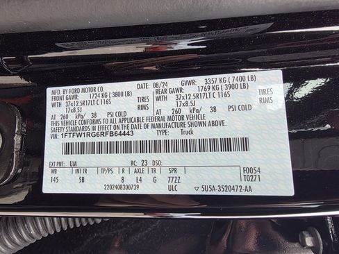 Used 2024 Ford F150 Raptor image 33