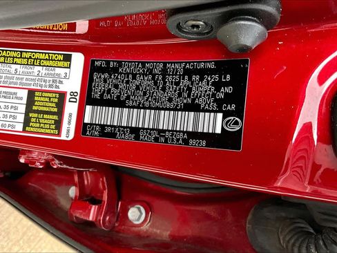 Certified 2021 Lexus ES 350 Ultra Luxury image 36