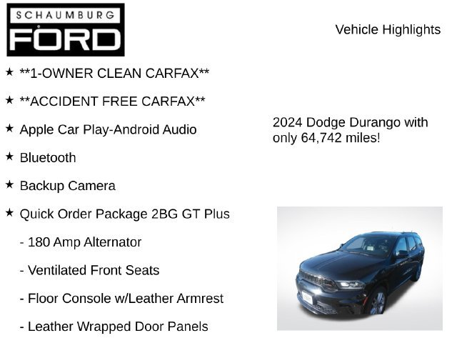 Used 2024 Dodge Durango GT AWD/4WD image 7