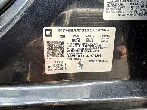 Used 2022 Chevrolet Silverado 1500 RST w/ Protection Package image 12