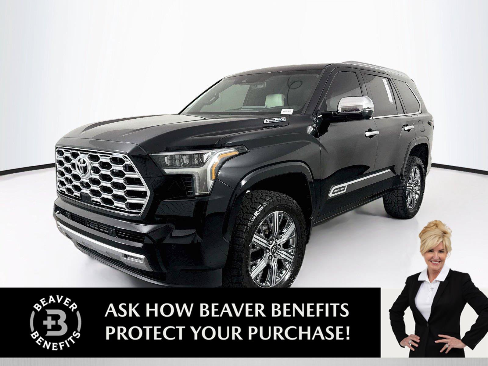 Used 2025 Toyota Sequoia Capstone AWD/4WD image 1