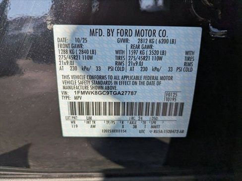 New 2026 Ford Explorer ST w/ Sun And Sound Package image 17