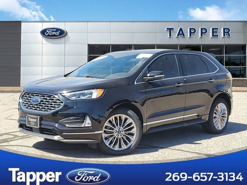 Certified 2022 Ford Edge Titanium w/ Equipment Group 301A AWD/4WD image 1