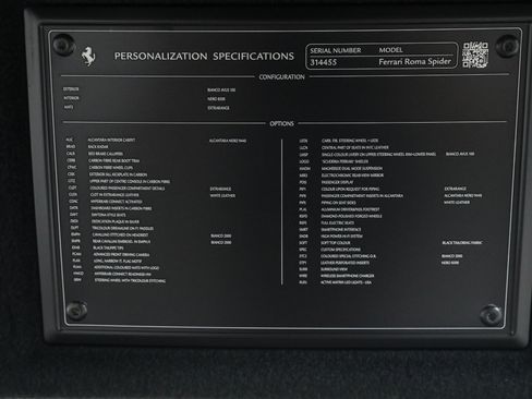 Certified 2025 Ferrari Roma Spider RWD image 41