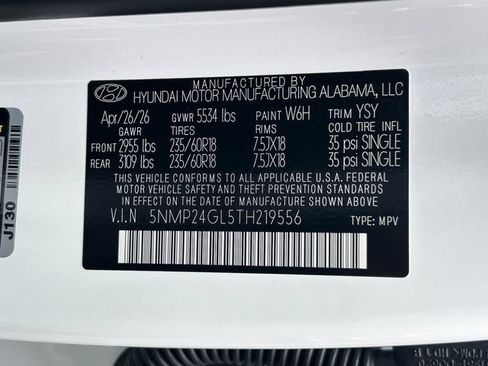 New 2026 Hyundai Santa Fe SEL FWD image 32