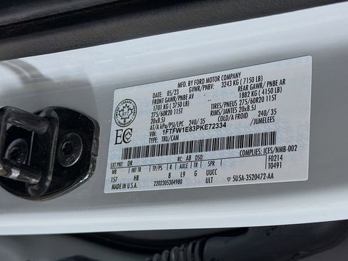 Used 2023 Ford F150 Lariat w/ Equipment Group 502A High AWD/4WD image 43