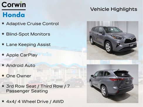 Used 2023 Toyota Highlander LE AWD/4WD image 11