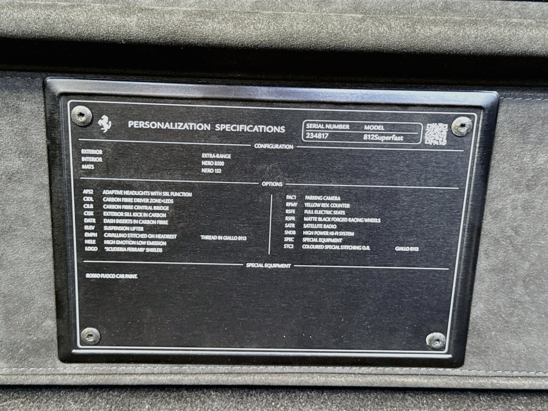 Certified 2018 Ferrari 812 Superfast RWD image 28