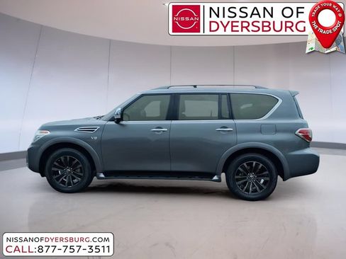 Used 2019 Nissan Armada Platinum w/ Captain's Chairs Package RWD image 6
