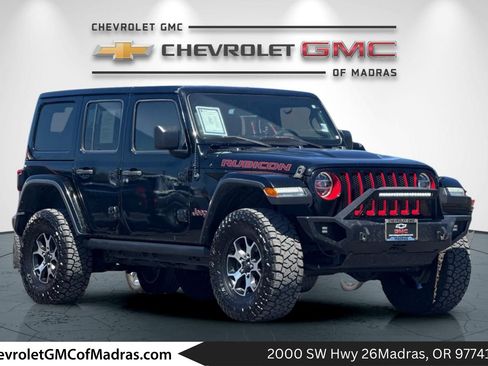 Used 2020 Jeep Wrangler Unlimited Rubicon w/ LED Lighting Group AWD/4WD image 1