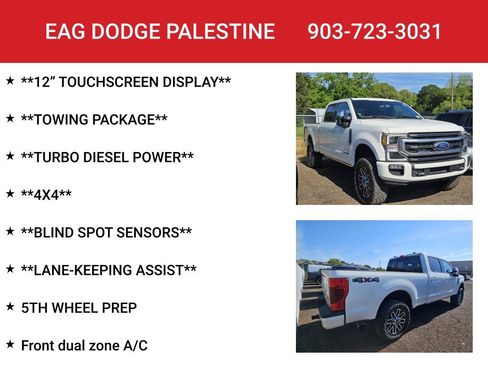 Used 2021 Ford F350 Platinum AWD/4WD image 8
