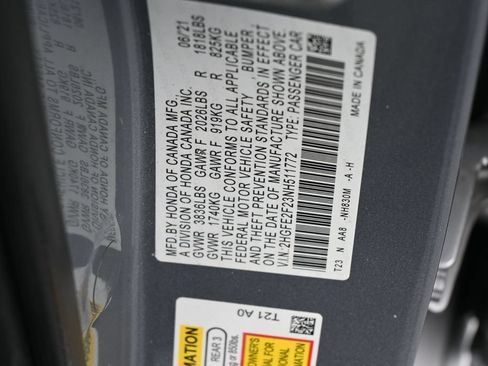 Used 2022 Honda Civic LX image 17
