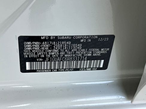 Used 2024 Subaru Impreza 2.0i Sport image 33