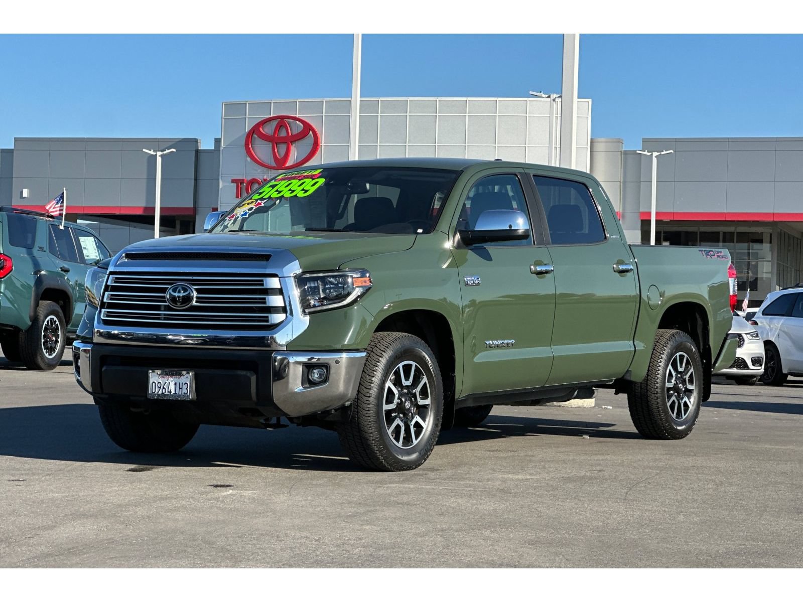Certified 2021 Toyota Tundra Limited w/ Limited Premium Package RWD image 8