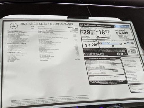 New 2025 Mercedes-Benz SL 63 AMG S e Performance 4MATIC image 20